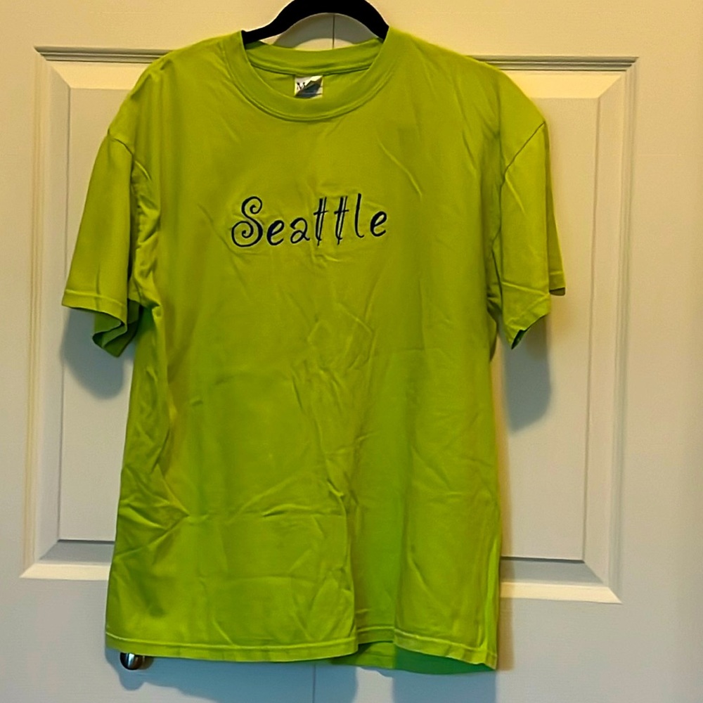 Embroidered Seattle T-Shirt